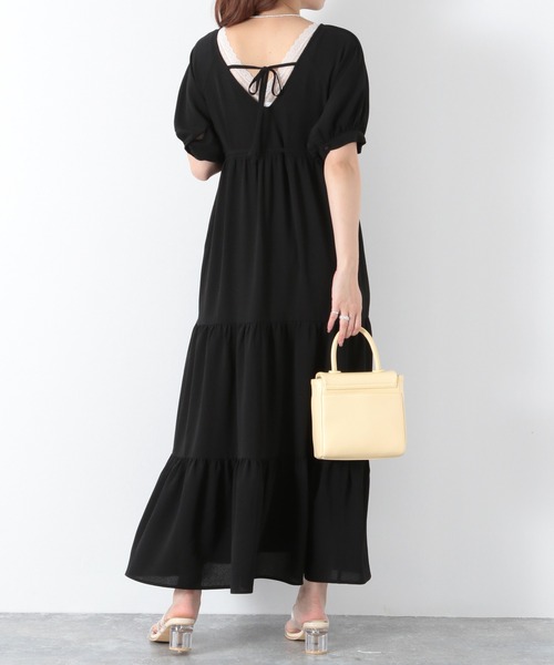 その他 Fcyvcincffffu Heather（ヘザー）の「タックスリーブティアードワンピース