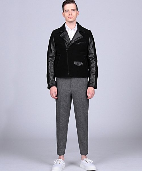 EN ROUTE（アンルート）の「ENR ボアライダースジャケット