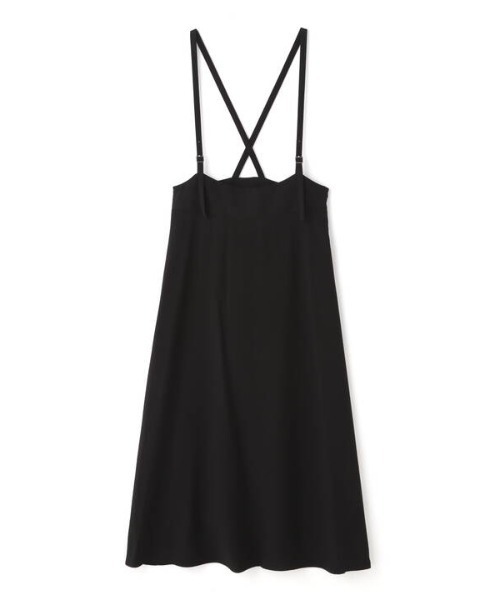 N.（N. Natural Beauty Basic）（エヌエヌナチュラルビューティーベーシック）の「【追加生産】◆ツイルドレープサスペンダー付スカート（スカート・レディース・ブラック/モカ/ライトカーキ・MEDIUM）」の6枚目の写真