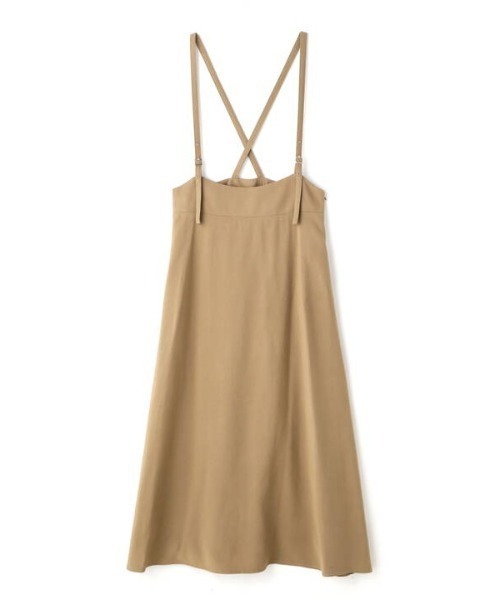 N.（N. Natural Beauty Basic）（エヌエヌナチュラルビューティーベーシック）の「【追加生産】◆ツイルドレープサスペンダー付スカート（スカート・レディース・ブラック/モカ/ライトカーキ・MEDIUM）」の10枚目の写真