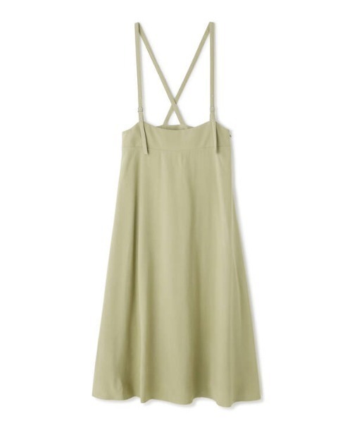 N.（N. Natural Beauty Basic）（エヌエヌナチュラルビューティーベーシック）の「【追加生産】◆ツイルドレープサスペンダー付スカート（スカート・レディース・ブラック/モカ/ライトカーキ・MEDIUM）」の14枚目の写真