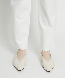 quartierglam | ＜QUARTIERGLAM＞CHISELTOE Vカット フラットシューズ(パンプス)