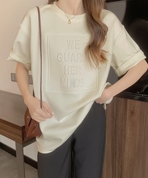 立体ロゴTシャツ