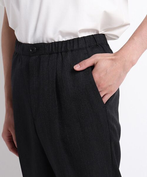 TAKEO KIKUCHI（タケオキクチ）の「◆【Sサイズ～】ウォッシャブル ウール イージー パンツ（その他パンツ・メンズ・チャコールグレー/ブラウン/ダークブラウン・04/02/01/03）」の4枚目の写真