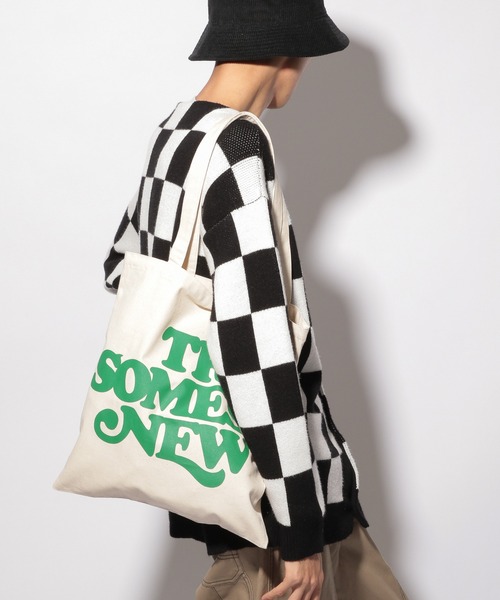 PBLIM(ページボーイリム)の「【PAGEBOYLIM】TRYトートバック(トートバッグ・レディース・ブルー/グリーン/アイボリー・FREE)」の2枚目の写真