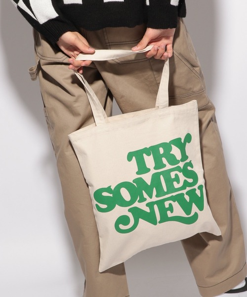 PBLIM(ページボーイリム)の「【PAGEBOYLIM】TRYトートバック(トートバッグ・レディース・ブルー/グリーン/アイボリー・FREE)」の7枚目の写真