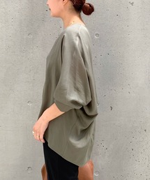 RIVE DROITE | リラクシーな着心地が魅力　テンセルツイルリラックスブラウス(シャツ/ブラウス)