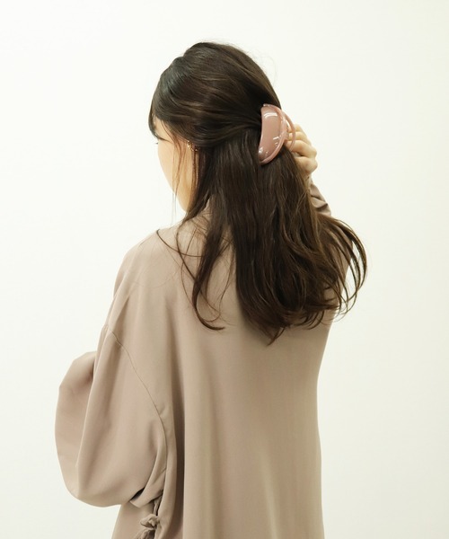 salle de bal（サルデバル）の「ZOZO限定 餃子ヘアークリップ　/ BBK21SPS035 SVS（バレッタ/ヘアクリップ・レディース・ライトピンク/ベージュ/ピンク系1/グリーン・FREE）」の15枚目の写真