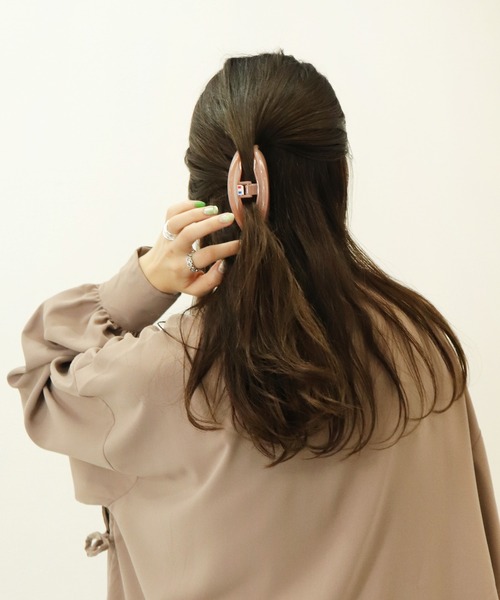 salle de bal（サルデバル）の「ZOZO限定 餃子ヘアークリップ　/ BBK21SPS035 SVS（バレッタ/ヘアクリップ・レディース・ライトピンク/ベージュ/ピンク系1/グリーン・FREE）」の16枚目の写真