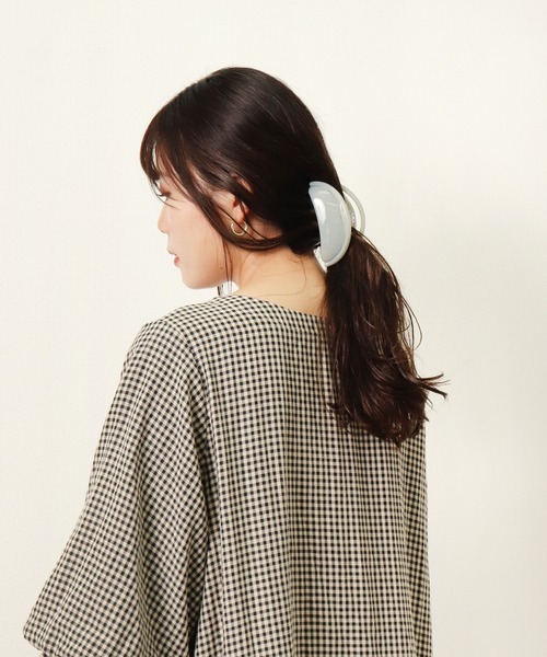 salle de bal（サルデバル）の「ZOZO限定 餃子ヘアークリップ　/ BBK21SPS035 SVS（バレッタ/ヘアクリップ・レディース・ライトピンク/ベージュ/ピンク系1/グリーン・FREE）」の9枚目の写真