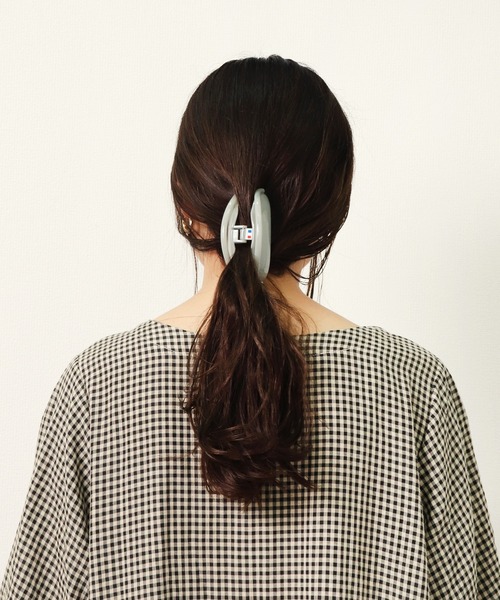 salle de bal（サルデバル）の「ZOZO限定 餃子ヘアークリップ　/ BBK21SPS035 SVS（バレッタ/ヘアクリップ・レディース・ライトピンク/ベージュ/ピンク系1/グリーン・FREE）」の10枚目の写真