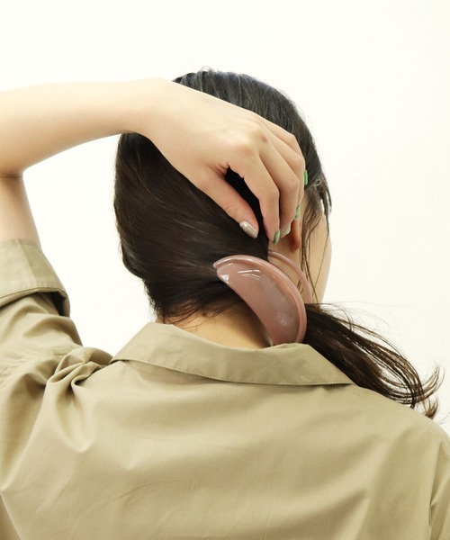 salle de bal（サルデバル）の「ZOZO限定 餃子ヘアークリップ　/ BBK21SPS035 SVS（バレッタ/ヘアクリップ・レディース・ライトピンク/ベージュ/ピンク系1/グリーン・FREE）」の17枚目の写真