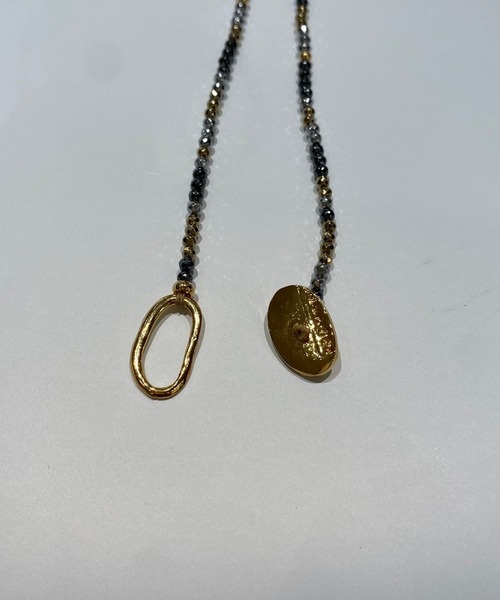 BEARDSLEY（ビアズリー）の「《VELATTI》ネックレス（ネックレス・レディース・ブラック・FREE）」の4枚目の写真