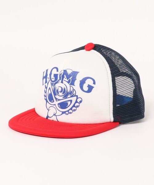 HYSTERIC MINI(ヒステリックミニ)の「HGMGメッシュキャップ(キャップ・キッズ・マルチ/トリコロール/ブラック・MEDIUM/X-LARGE/LARGE/SMALL)」の3枚目の写真