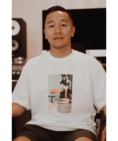 esutoreja（エストレジャ）の「The Beach and the CityTシャツ（Tシャツ/カットソー・レディース・ホワイト・L/S/XL/M）」の8枚目の写真