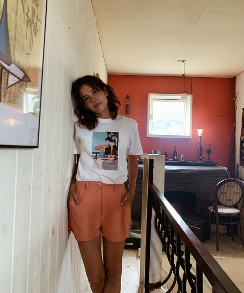 esutoreja（エストレジャ）の「The Beach and the CityTシャツ（Tシャツ/カットソー・レディース・ホワイト・L/S/XL/M）」の17枚目の写真