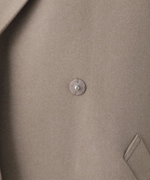 LEPSIM(レプシィム)の「TRチェスターロングコート 950920(チェスターコート・レディース・モカ/ラベンダー/ブラック・FREE/TALL)」の16枚目の写真