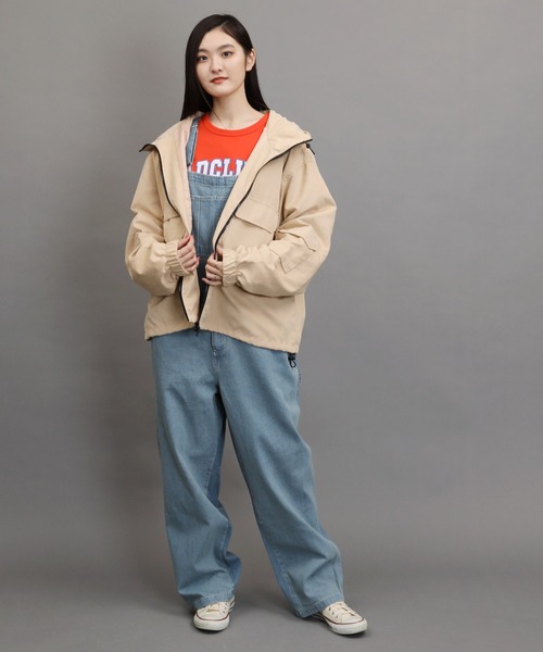 air tokyo sellection(エアートウキョウセレクション)の「ビッグシルエットマウンテンパーカー / マンパ マウンパ(マウンテンパーカー・メンズ・ブラック/ベージュ/サックスブルー・MEDIUM/LARGE)」の10枚目の写真