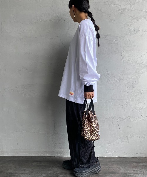 PAYDAY（ペイデイ）の「[PAY DAY/ペイデイ] 別注リンガービッグロングスリーブTシャツ（Tシャツ/カットソー・レディース・ホワイト/ネイビー/イエロー・S/M/L）」の10枚目の写真