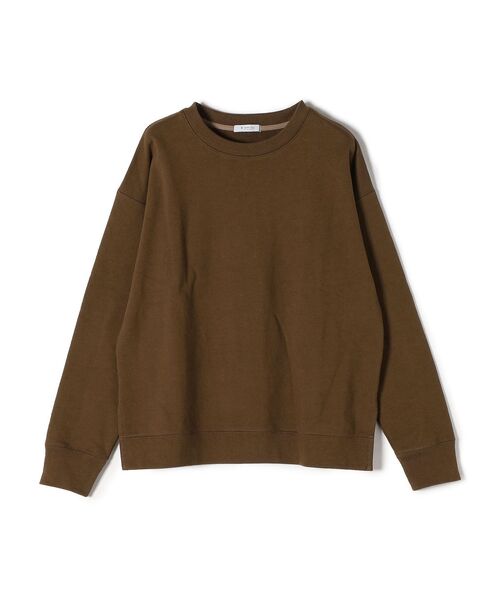 SHIPS Days(シップスデイズ)の「SHIPS Days:ジャージー裏毛プルオーバー◇(Tシャツ/カットソー・レディース・ホワイト/ブラック/ブラウン・ONE SIZE)」の19枚目の写真