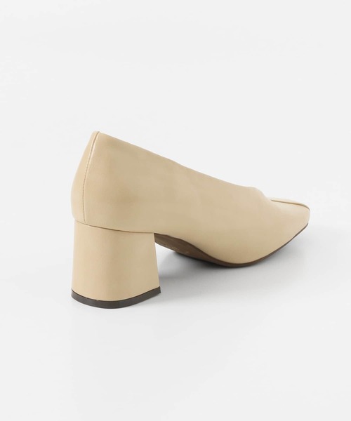 KBF+（ケービーエフプラス）の「KBF+　スクエアトゥパンプス∴（パンプス・レディース・ベージュ/グレー系その他・36/37）」の7枚目の写真