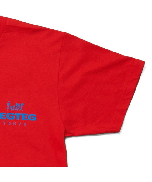TEG TEG（テグテグ）の「福助 TOKYO 2021 T SHIRT Adult（Tシャツ/カットソー・メンズ・レッド/ブルー・SMALL）」の14枚目の写真