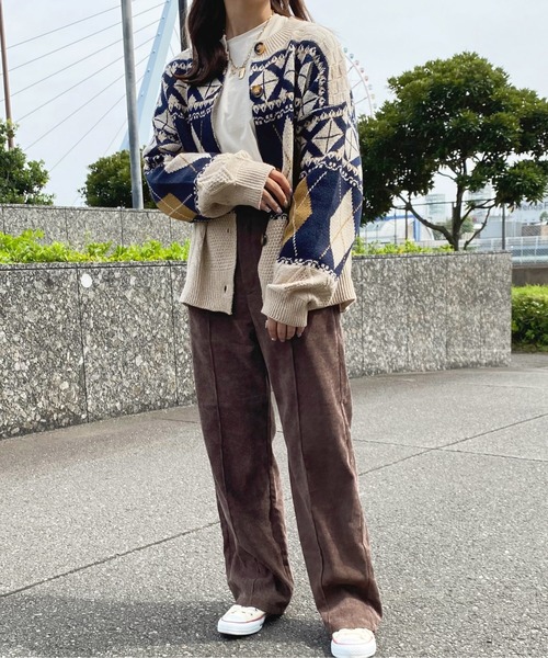 apres jour(アプレジュール)の「ケーブル柄カーディガン【ZOZOTOWN限定アイテム】【9PO】(カーディガン/ボレロ・レディース・ライトベージュ/アイボリー/その他・X-LARGE/フリー)」の10枚目の写真