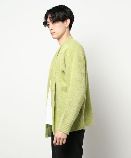 STUSSY(ステューシー)の「【STUSSY / ステューシー】Shaggy Cardigan(カーディガン/ボレロ・メンズ・パープル系その他/イエロー系その他・MEDIUM/LARGE/X-LARGE)」の3枚目の写真
