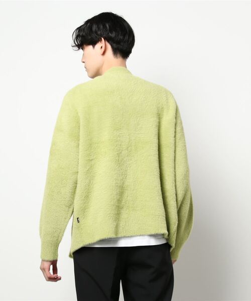 STUSSY(ステューシー)の「【STUSSY / ステューシー】Shaggy Cardigan(カーディガン/ボレロ・メンズ・パープル系その他/イエロー系その他・MEDIUM/LARGE/X-LARGE)」の4枚目の写真