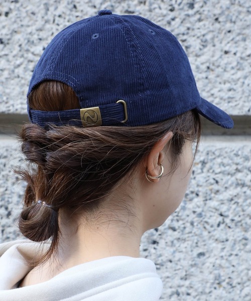 newhattan（ニューハッタン）の「newhattan/コーデュロイキャップ（キャップ・レディース・ブラック/タン/ダークグリーン/バーガンディー/ダークブラウン/ベージュ/ネイビー/ダークグレー/ライトピンク・FREE）」の7枚目の写真