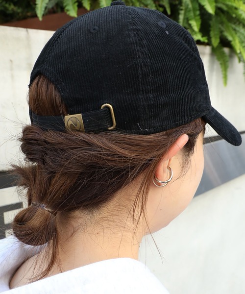 newhattan（ニューハッタン）の「newhattan/コーデュロイキャップ（キャップ・レディース・ブラック/タン/ダークグリーン/バーガンディー/ダークブラウン/ベージュ/ネイビー/ダークグレー/ライトピンク・FREE）」の12枚目の写真