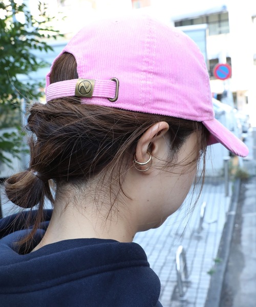 newhattan（ニューハッタン）の「newhattan/コーデュロイキャップ（キャップ・レディース・ブラック/タン/ダークグリーン/バーガンディー/ダークブラウン/ベージュ/ネイビー/ダークグレー/ライトピンク・FREE）」の14枚目の写真