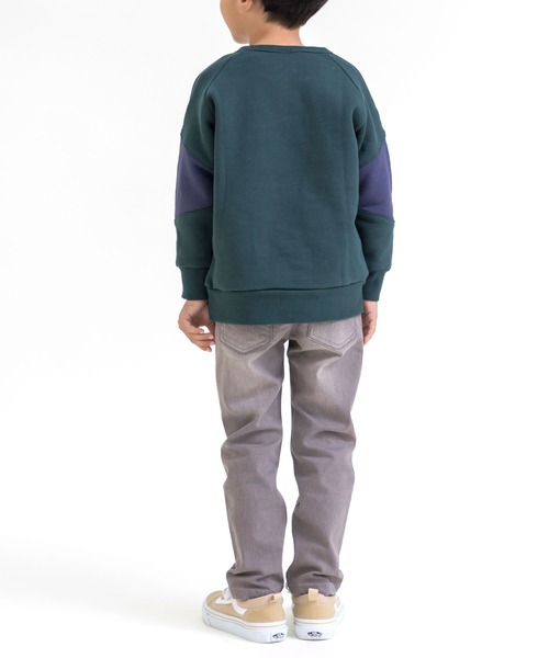 DILASH(ディラッシュ)の「ソフトパウダーストレッチツイルパンツ(チノパンツ・キッズ・カーキ/ブラウン/ネイビー/ブラック/グレー・140/120/100/130/110/80/90/150)」の7枚目の写真