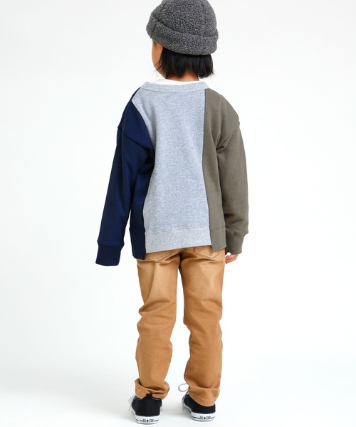 DILASH(ディラッシュ)の「ソフトパウダーストレッチツイルパンツ(チノパンツ・キッズ・カーキ/ブラウン/ネイビー/ブラック/グレー・140/120/100/130/110/80/90/150)」の14枚目の写真
