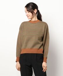 Lugnoncure | 幾何学柄ニット(ニット/セーター)