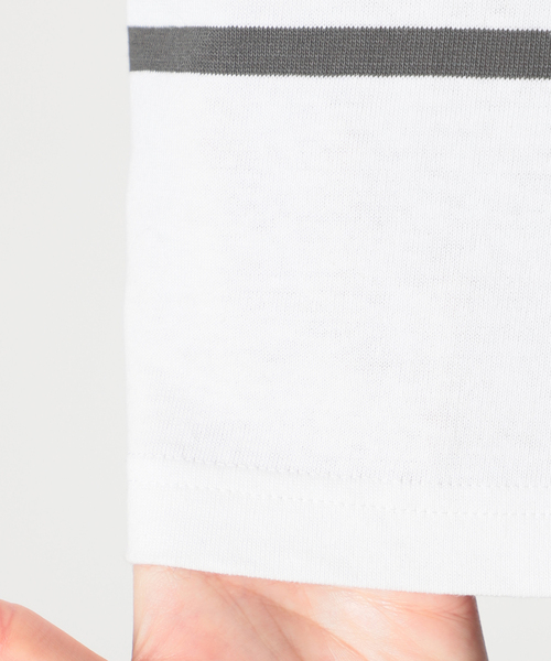 IENA（イエナ）の「【LE MINOR/ルミノア】別注 NAVAL プルオーバー◆（Tシャツ/カットソー・レディース・グレー系その他/ブルー系その他3/パープル系その他2/ブラック系その他/ブルー系その他2・FREE）」の7枚目の写真