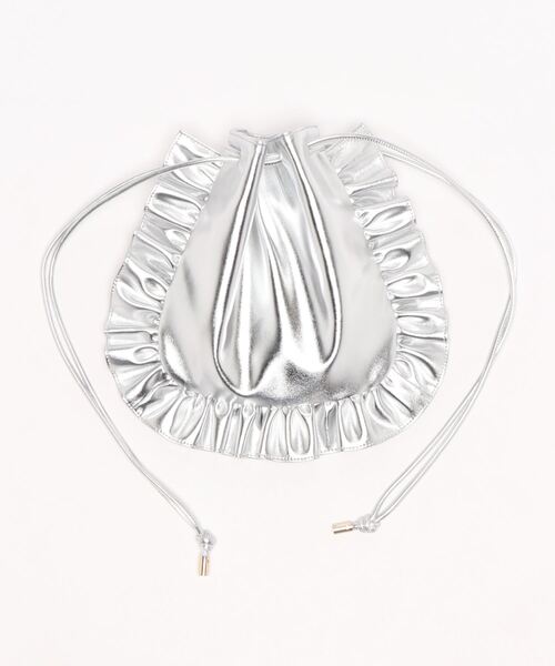 kakatoo（カカトゥ）の「カカトゥ kakatoo / ラッフルドロストショルダー（ショルダーバッグ・レディース・ブラック/シルバー/ゴールド・FREE）」の3枚目の写真