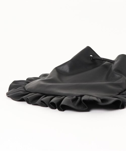 kakatoo（カカトゥ）の「カカトゥ kakatoo / ラッフルドロストショルダー（ショルダーバッグ・レディース・ブラック/シルバー/ゴールド・FREE）」の9枚目の写真