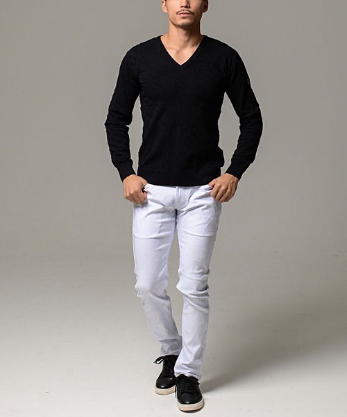 【セール】『VIOLA rumore/ヴィオラ ルモーレ』迷彩柄ストレッチロングパンツ（チノパンツ）｜VIOLA（ヴィオラ）