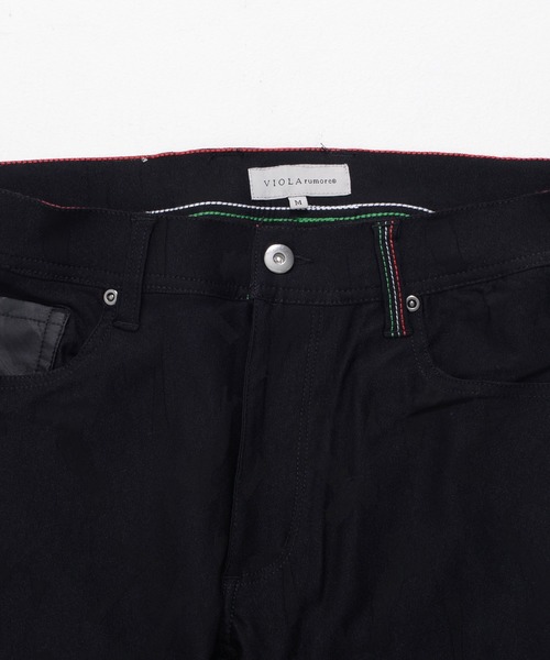 【セール】『VIOLA rumore/ヴィオラ ルモーレ』迷彩柄ストレッチロングパンツ（チノパンツ）｜VIOLA（ヴィオラ）