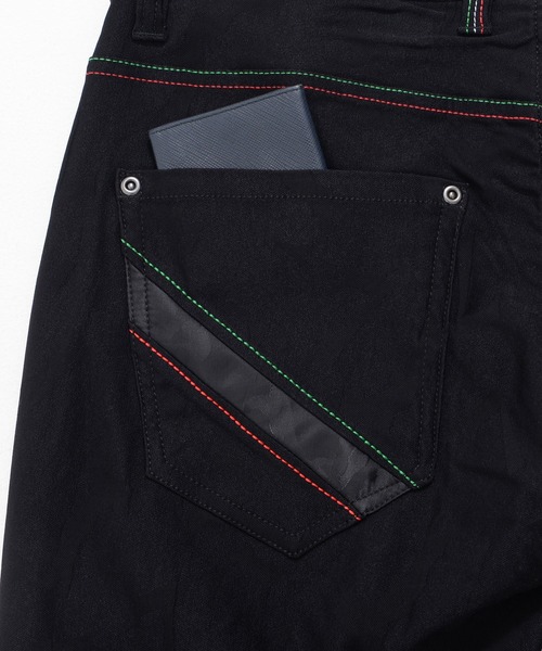 【セール】『VIOLA rumore/ヴィオラ ルモーレ』迷彩柄ストレッチロングパンツ（チノパンツ）｜VIOLA（ヴィオラ）