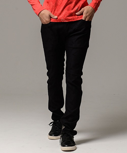 【セール】『VIOLA rumore/ヴィオラ ルモーレ』迷彩柄ストレッチロングパンツ（チノパンツ）｜VIOLA（ヴィオラ）