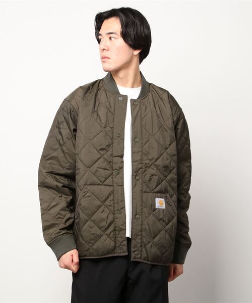 Carhartt WIP（カーハートダブリューアイピー）の「BARROW LINER（ミリタリージャケット・メンズ・ブラック/オレンジ/カーキ・SMALL/MEDIUM/X-LARGE/LARGE）」の2枚目の写真