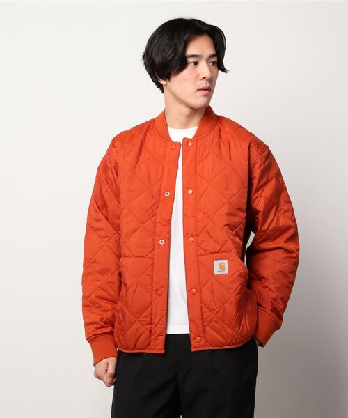 Carhartt WIP（カーハートダブリューアイピー）の「BARROW LINER（ミリタリージャケット・メンズ・ブラック/オレンジ/カーキ・SMALL/MEDIUM/X-LARGE/LARGE）」の3枚目の写真
