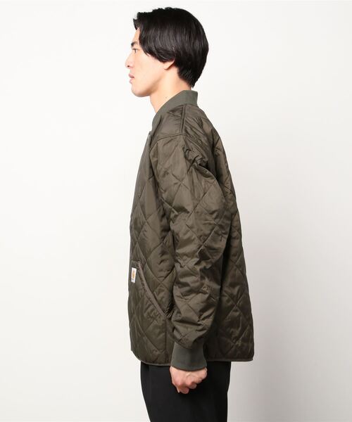 Carhartt WIP（カーハートダブリューアイピー）の「BARROW LINER（ミリタリージャケット・メンズ・ブラック/オレンジ/カーキ・SMALL/MEDIUM/X-LARGE/LARGE）」の4枚目の写真