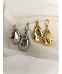 mou（モウ）の「インストーンスウィングぷっくりピアス（ピアス（両耳用））」