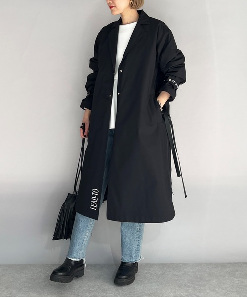 【極希少/美品】VERSUS キルティングライナー ベルベットチェスターコート HERENCIA（ヘレンチア）の「キルティングライナー付きチェスターコート