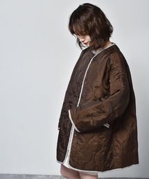 RETRO GIRL | ライナーキルトコート(ノーカラーコート)