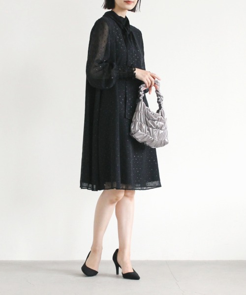 kaene（カエン）の「ラメシャーリングバッグ（ハンドバッグ・レディース・シルバー/ブラック/ゴールド・FREE）」の15枚目の写真