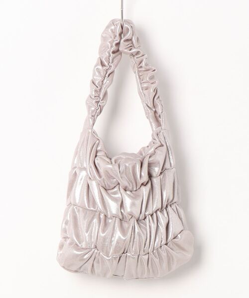 kaene（カエン）の「ラメシャーリングバッグ（ハンドバッグ・レディース・シルバー/ブラック/ゴールド・FREE）」の5枚目の写真